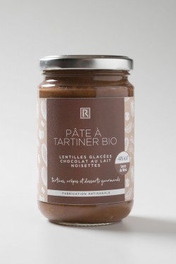 Pâte à tartiner chocolat noir sans huile de palme - Jardin Bio