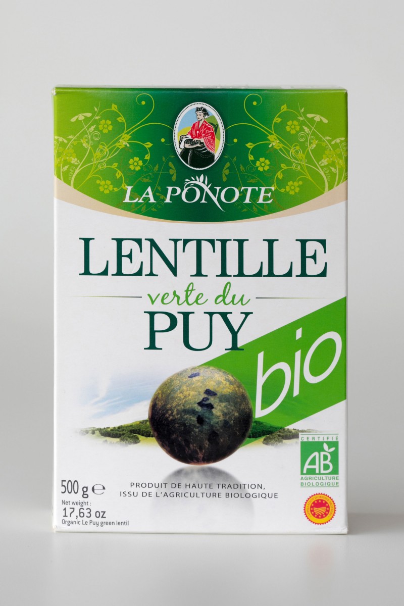 Lentilles vertes bio