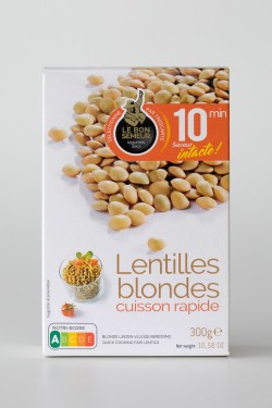 Lentilles blondes cuisson...