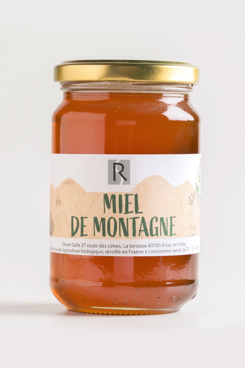 Miel de Montagne 400g - Miel de France Bio