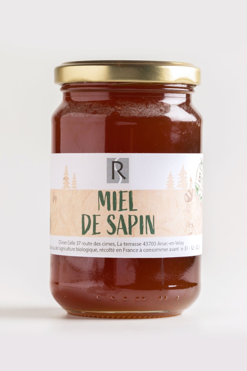 Miel de Sapin 400g - Miel de France Bio