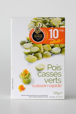 Pois cassés verts cuisson...